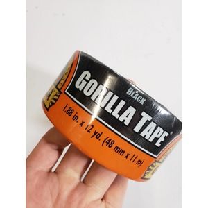 Gorilla Duct Tape 1.8 in x 12yd. (48mm x 11mm) Black‎ Incredibly Strong Gripper